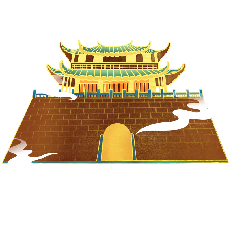 中国传统建筑城门