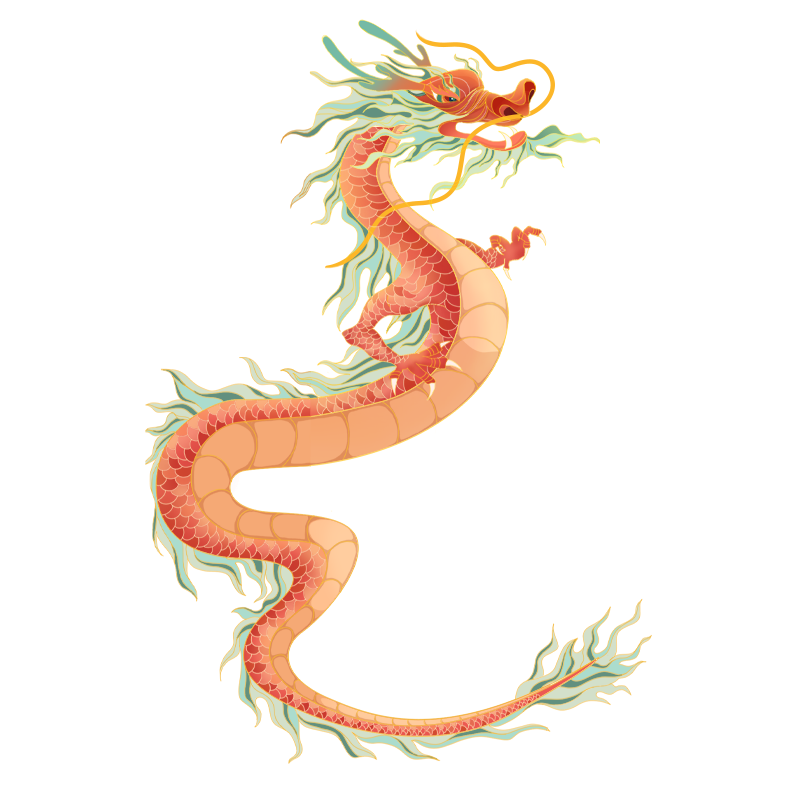中国风国潮中国龙