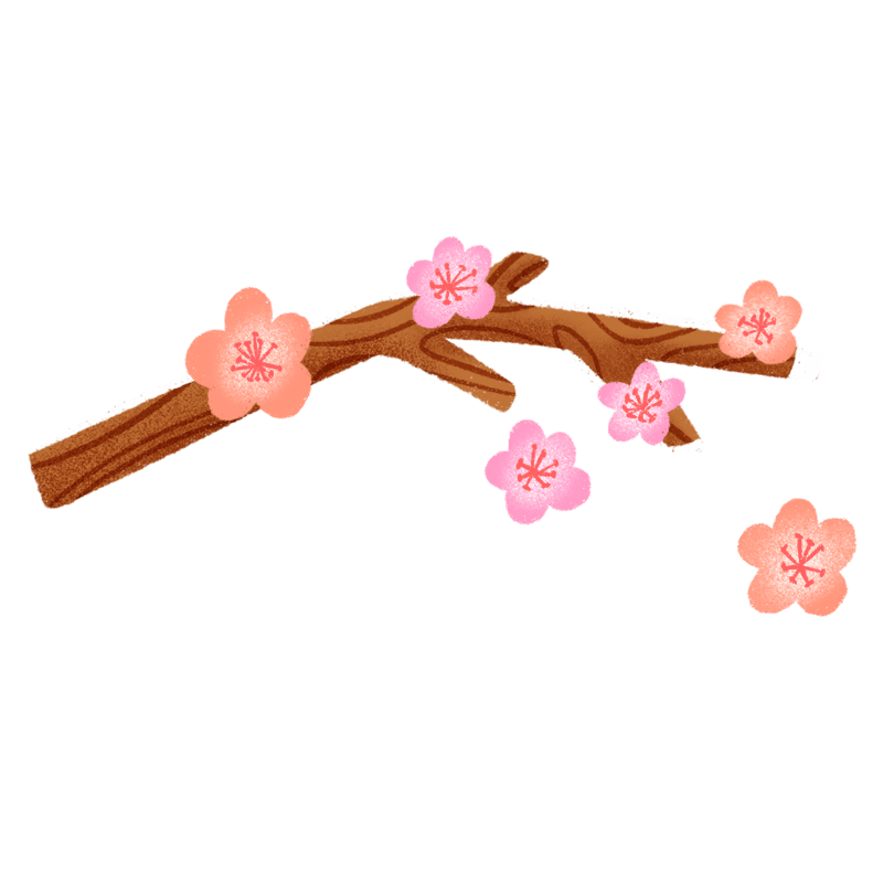 中国风通用古风桃花