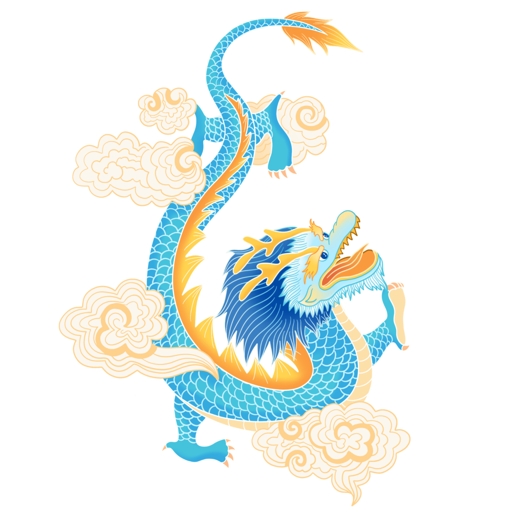中国龙插画