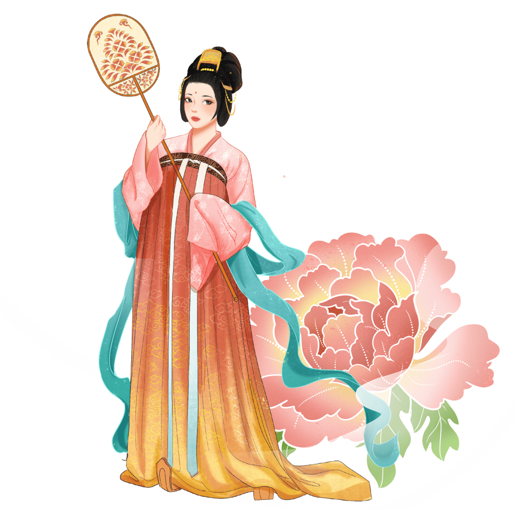 工笔风 艺术古风人物