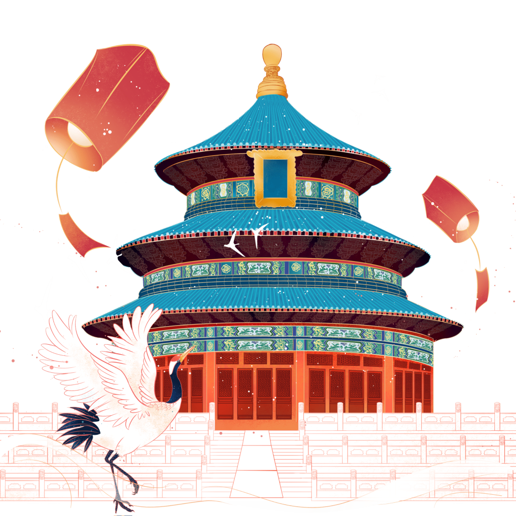 国潮建筑-天坛