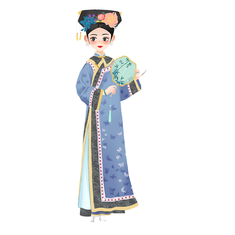 Q版古风人物插画