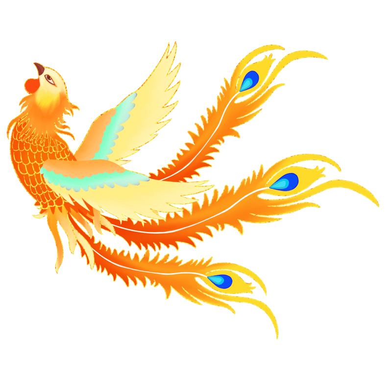 凤凰插画
