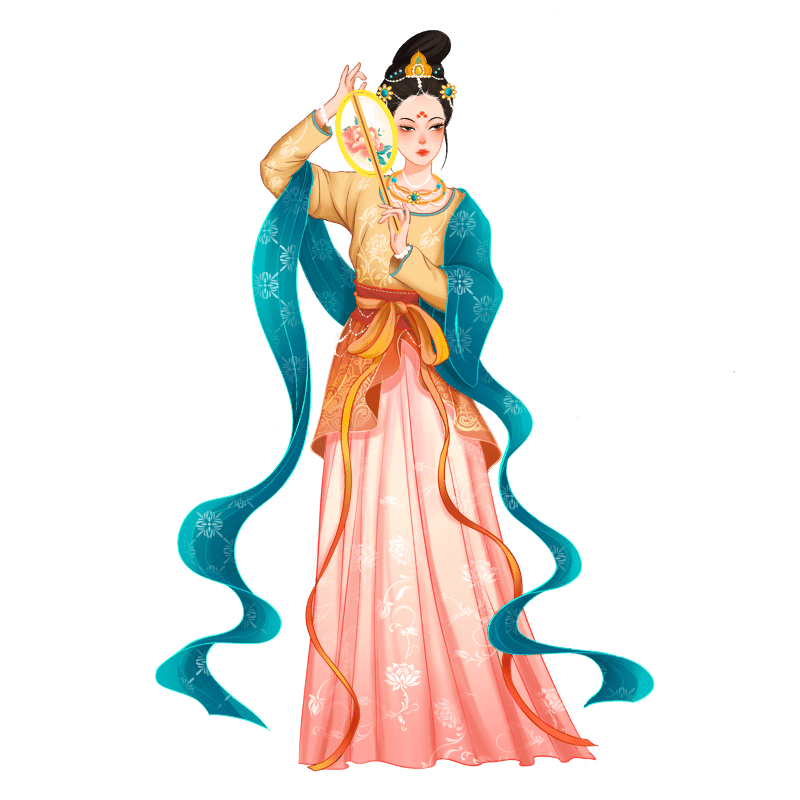 飞天仙女人物元素素材