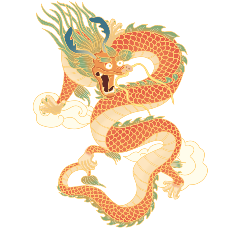 中国风龙插画