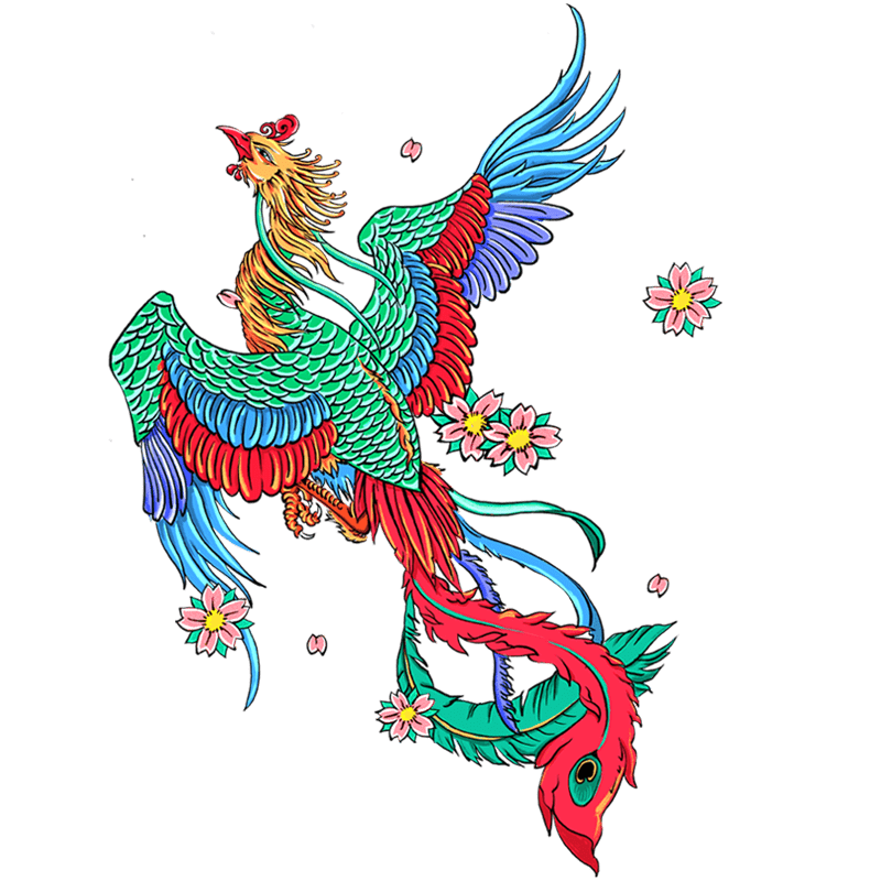 鸾凤朝阳祈福