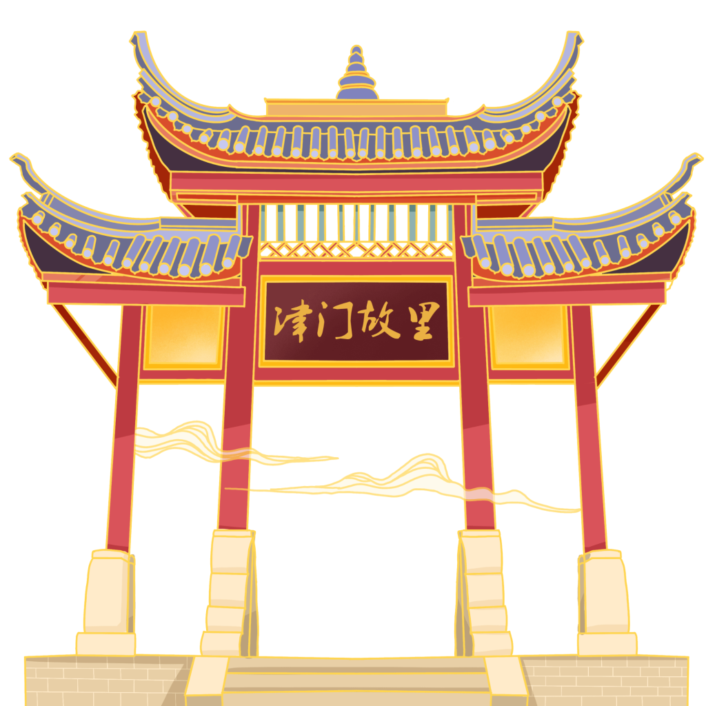 中国风主题-建筑门楼