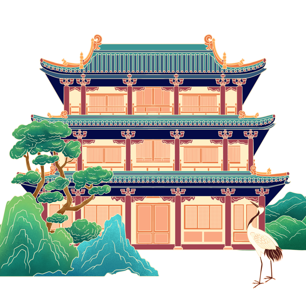 国潮风-城市建筑地标