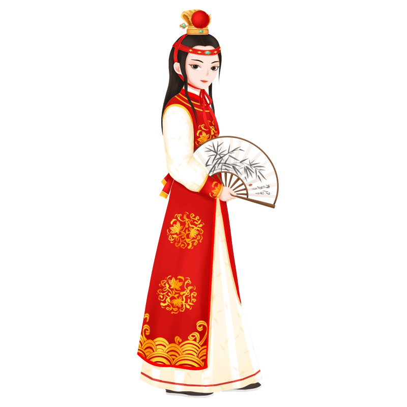 人物系列古风小生插画