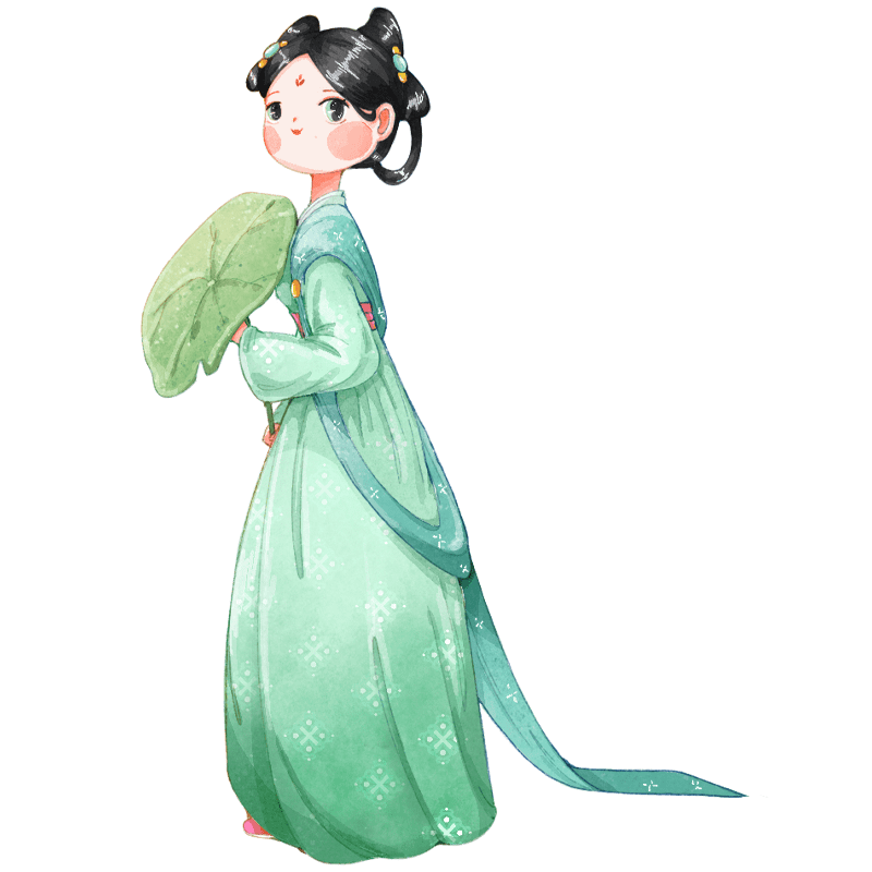 国潮古风女性人物