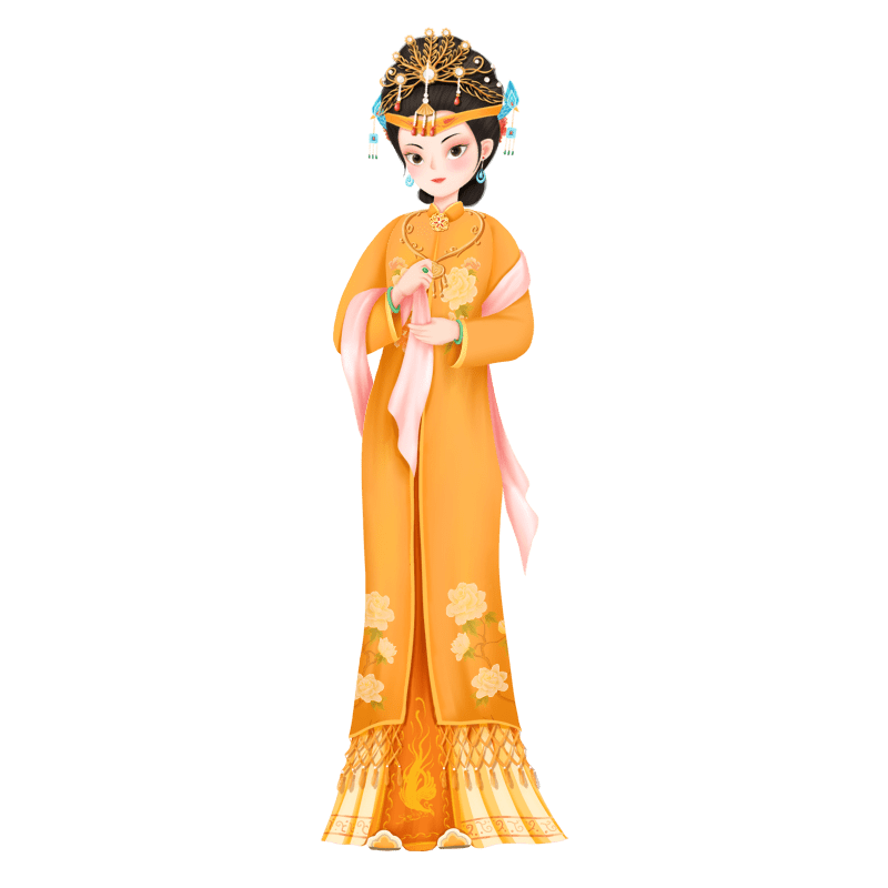 中国风-传统古风人物插画