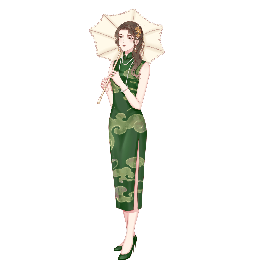 中国风人物古风美女