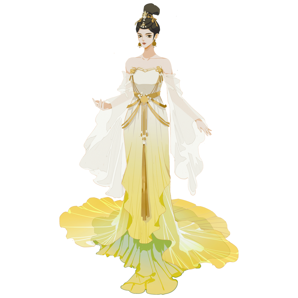 人物插画-古风女生