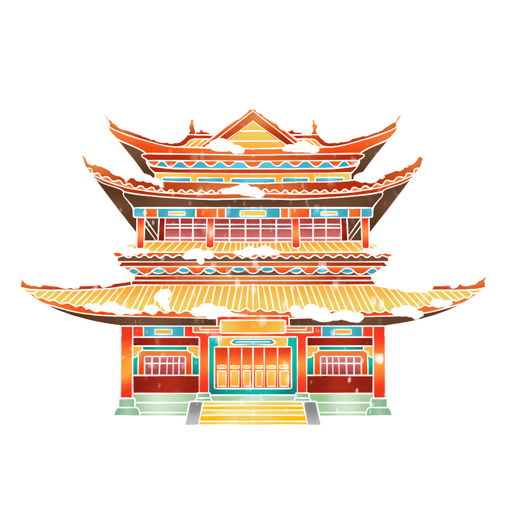国潮古风建筑