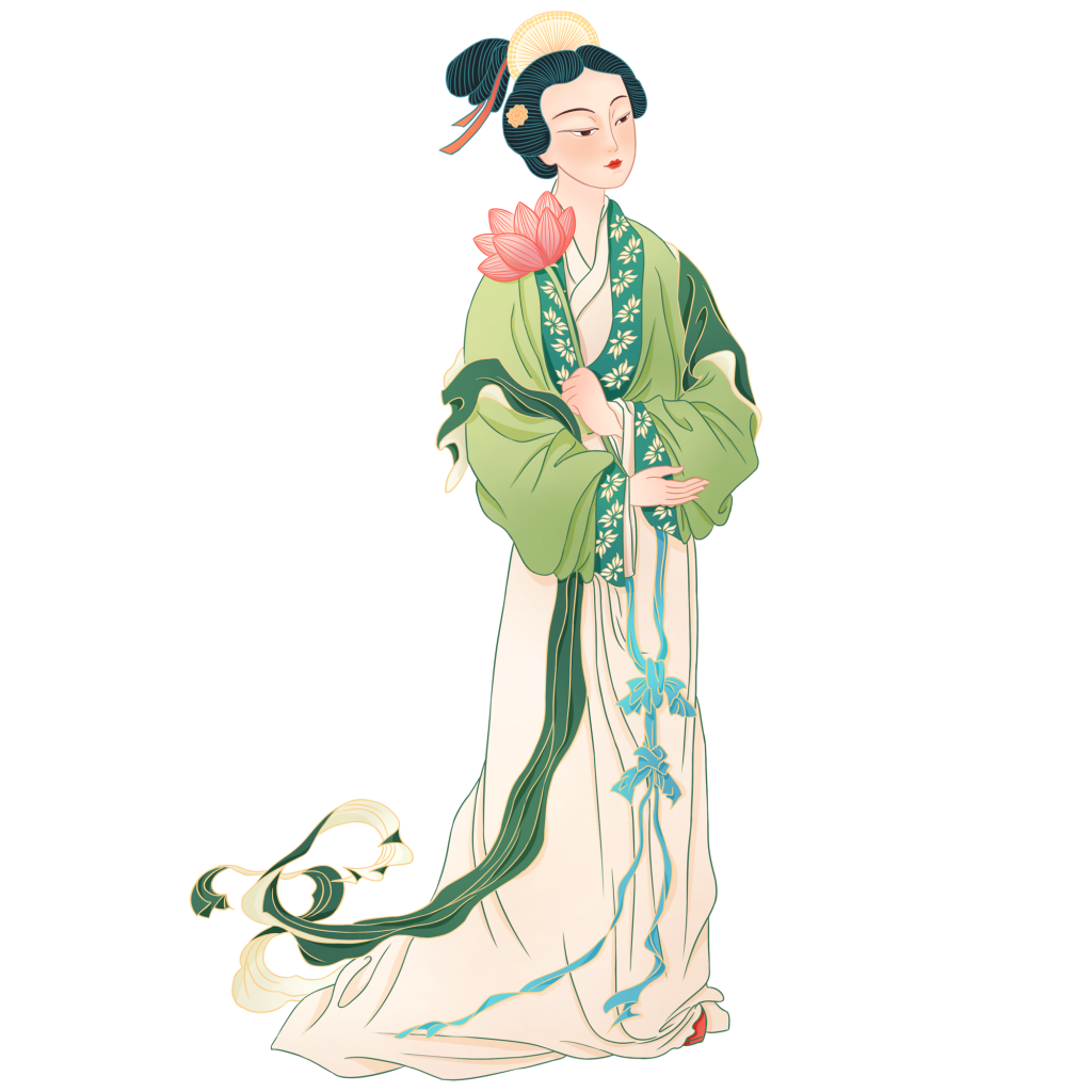人物插画-古风