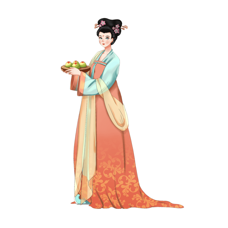 极简东方美学少女