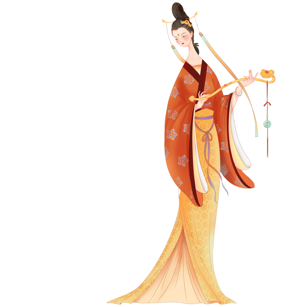 手绘-中国风汉服人物