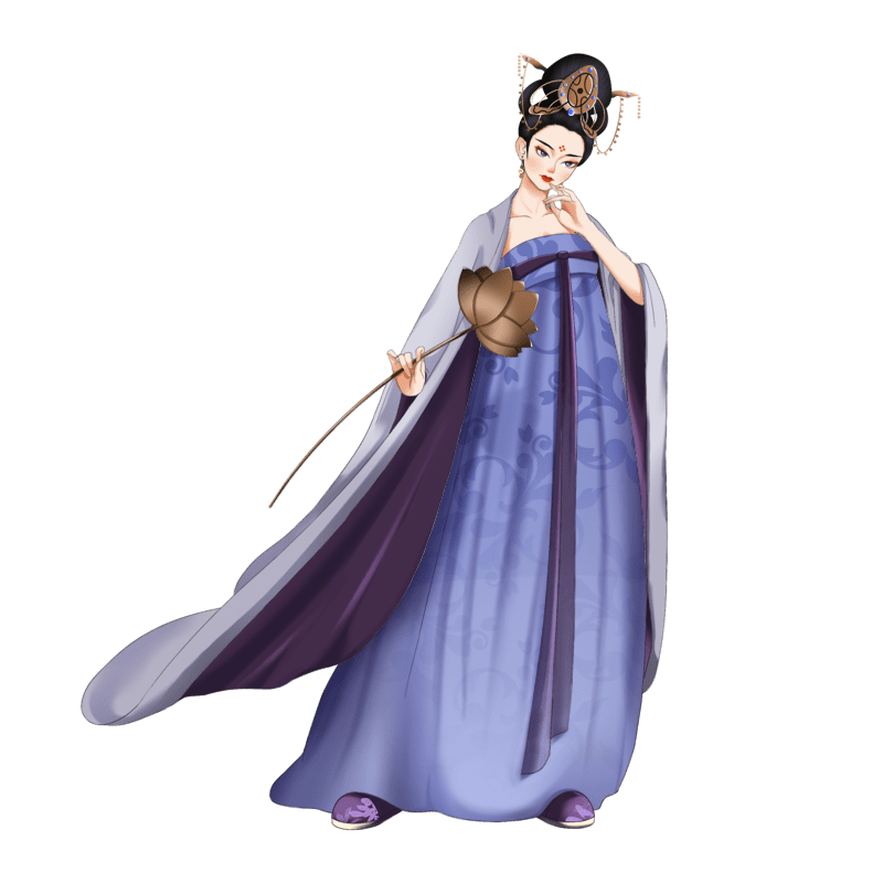 中国风人物传统插画